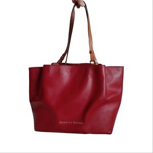 Dooney & Bourke Flynn Leather Large Shoulder Tote Bag